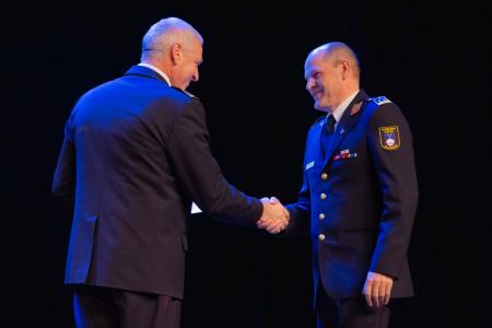 Slavnostna podelitev listin o napredovanju v čine gasilski častnik, višji gasilski častnik in visoki gasilski častnik (59)